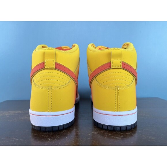 Nike SB Dunk High "Sweet Tooth" Amarillo/Orange Men's Size 11 FN5107-700 - Picture 9 of 11